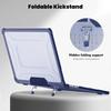 MacBook Air 13.6 Inch Protective Case With Starry Sky Design Built-in Stand Students Office Travel