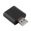 VENTION USB External Sound Card with 3.5mm Stereo Earphone Mic Adapter Driver free Replacement for PC Laptop PS4 Black