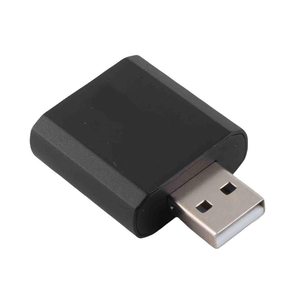 VENTION USB External Sound Card with 3.5mm Stereo Earphone Mic Adapter Driver free Replacement for PC Laptop PS4 Black