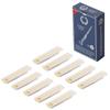 10 Stück Klarinettenblätter Stärke 1.0/1.5/2.0/2.5/3.0/3.5 Blätter Traditionelle Blätter