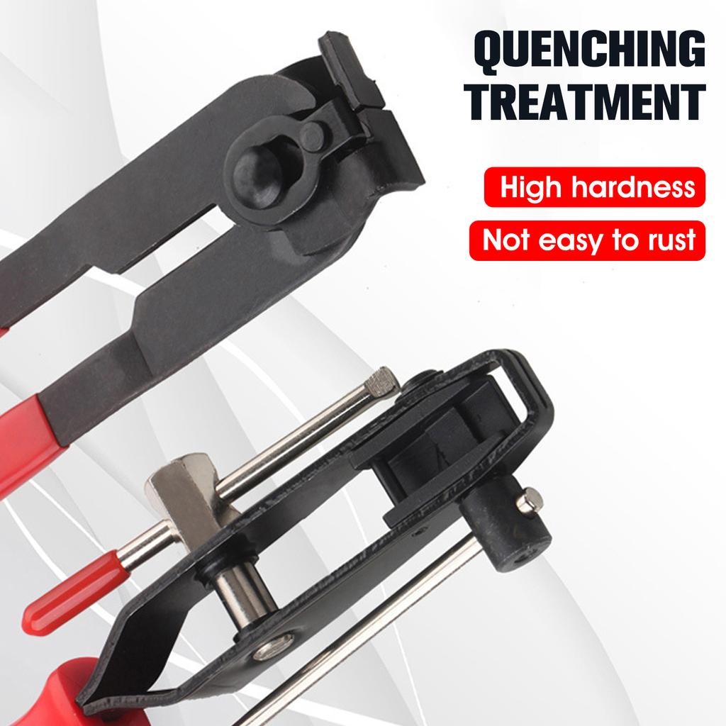 2Pcs CV Joint Boot Clamp Pliers Stainless Steel Car Banding Tools with Cutter CV Clamp Tool Drive Shaft CV Boot Clamp For Cars