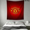 Manchester Unitedaa Wall Tapestry Aesthetic Wall Hanging Printed Fabric Blanket Decorative Tapestries for Bedroom Living Room Home Decor
