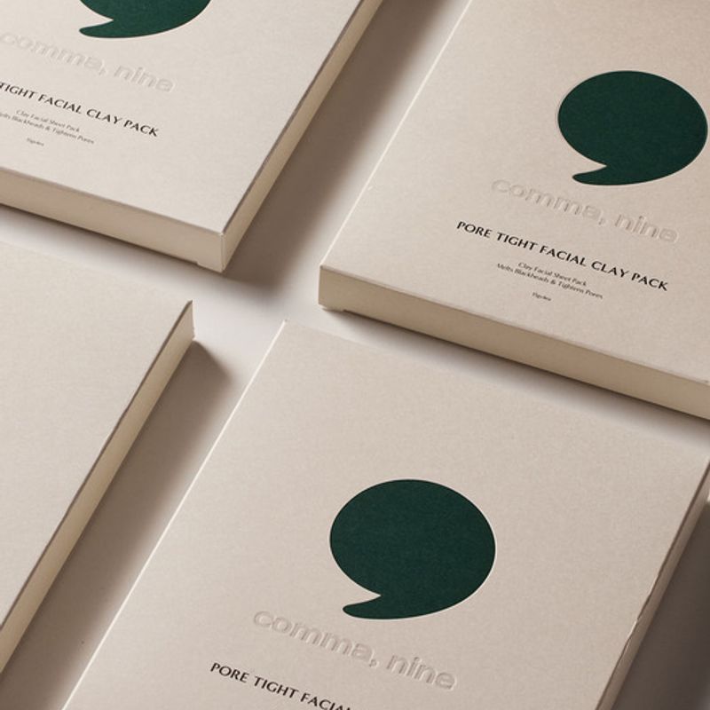 

Commanine Pore Tightening Super Easy Plaster Mask Pack 2 Boxes (8 Sheets) 2box