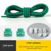 Elastic Laces Sneakers Round Lock Shoelaces Without Ties Kids Adult Quick Shoe Laces Rubber Bands Lazy Shoeace Shoes Accessories