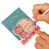 Creative Cartoon Christmas Sticky Notes - Festive Student Gift & Message Stickers, Perfect for Christmas Activities & High-Value Stationery Gifts
