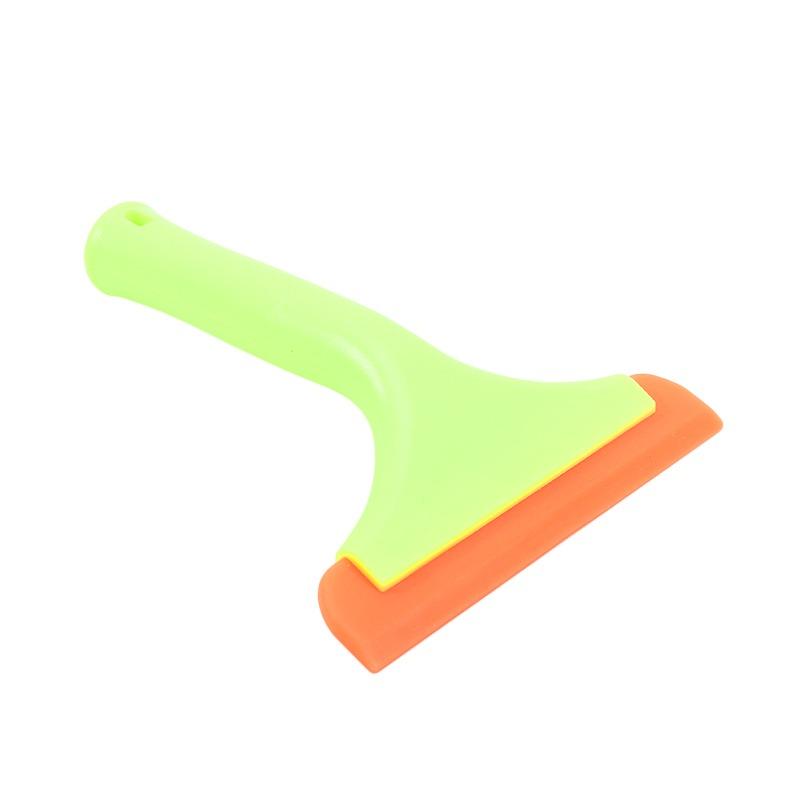 1PC Rubber Squeegee Tile Gap Cleaning Scraper Shovel Grout for Tiling Car Film Glass Snow Ice Trowel Remover зелёный