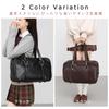 School Bag for High School Popular Boston Faux Large [jinghuiyue] Girls, Bag, Leather, Capacity, Lightweight, Unisex, Black, Brown, JJP0139-CO