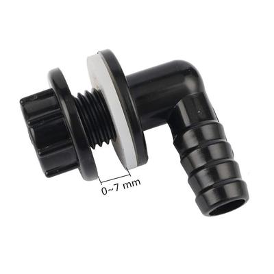 3/8" Till 14mm Vinkelkoppling Slangmunstycke För Vattentank Akvarium Slangkopplingar Akvariehusdjur Bevattning Vattenrör Avloppskopplingar
