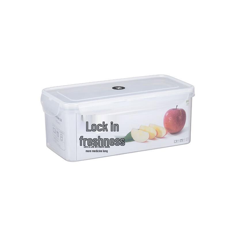 ZISIZ Rectangular 3-Compartment Microwave Food Container