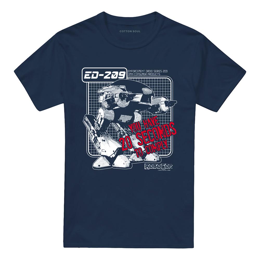 Robocop Unisex Adult Ed 209 T-Shirt