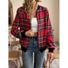 Womens Casual Zip-Up Jacket With 3D Letter Print Fashion Lightweight Outerwear Daily Wear