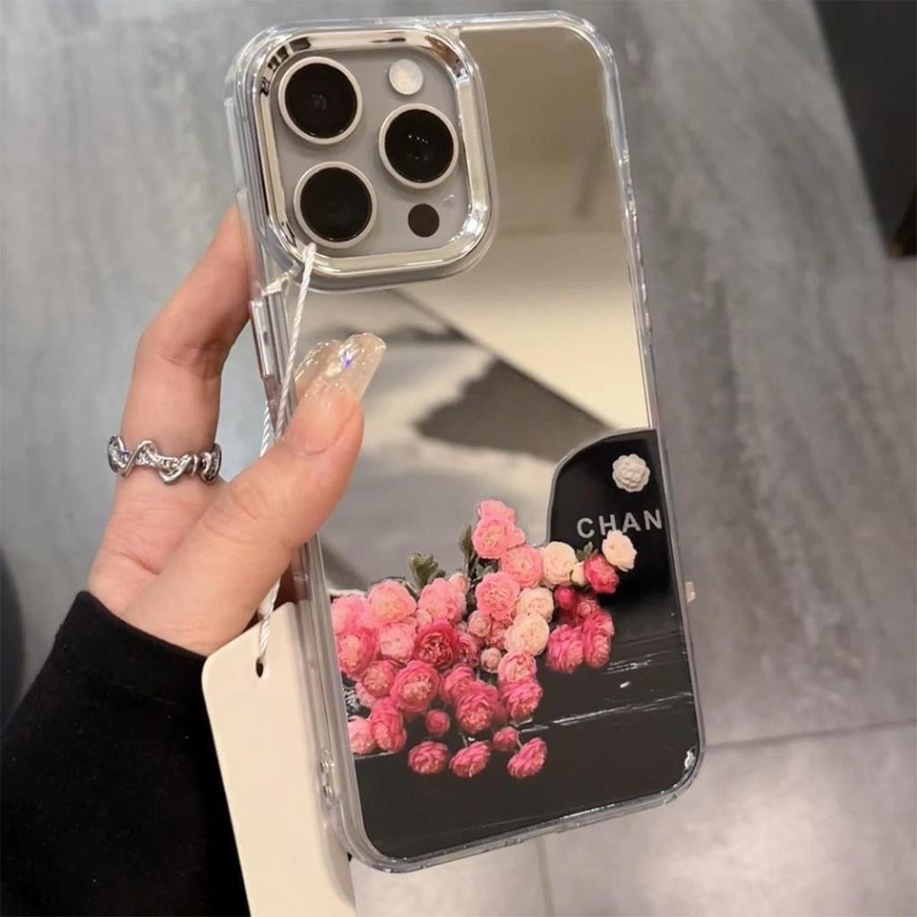 For Mirror for Apple Phone Case for IPhone Transparent Mirror Phone Case 1415pro Phone Case for Apple