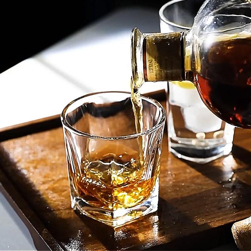 270ml/300ml/370ml Thickened Glass Cup Household Beverage Cup Transparent Cold Drink Mug Beer Glass Breakfast Milk Tea Juice Cups