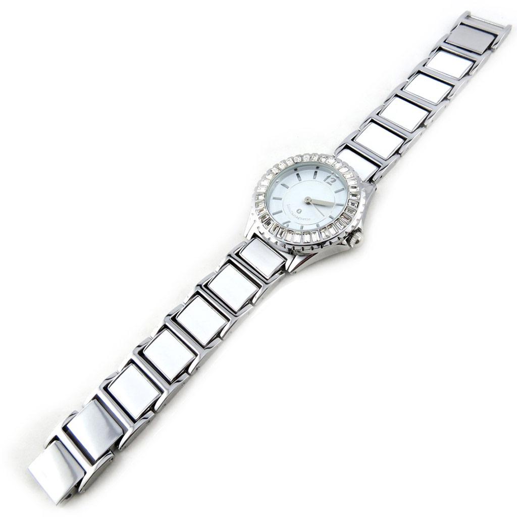 Lulu Castagnette [N2322] - Montre créateur 'Lulu Castagnette' blanc argenté