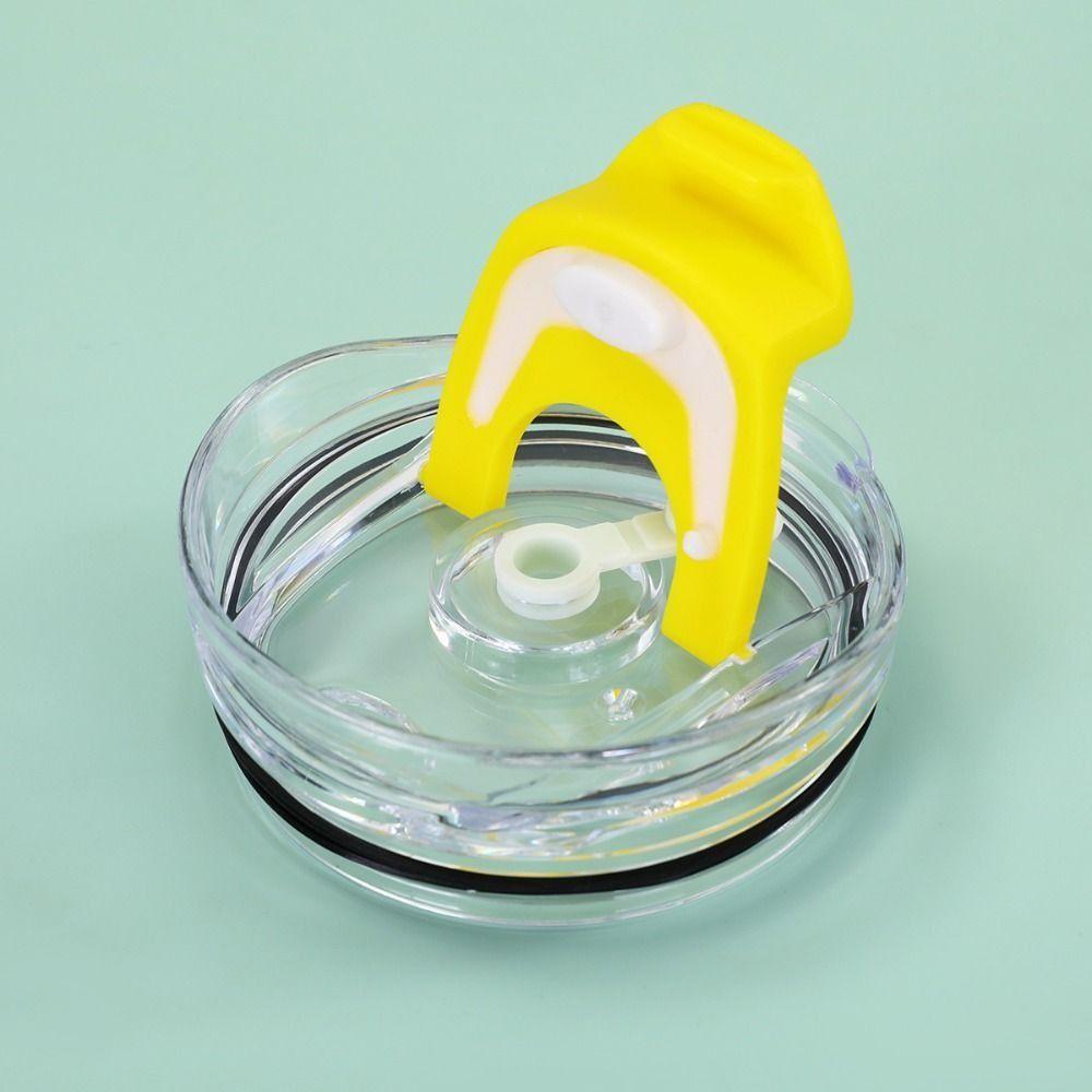 Modern 40oz Water Bottle Cover Splash Spill Proof Transparent Sealing Cup Lid Replacement Double Drink Lid Water Cup Accessories