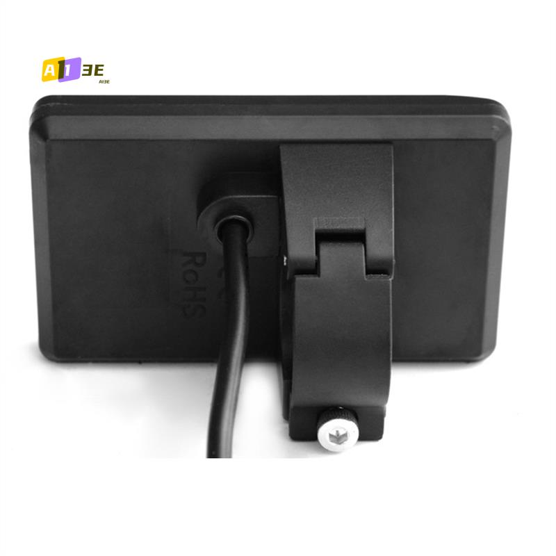 A03E-LCD-S866 Electric Bike LCD Display Meter Dashboard Display Panel 24V 36V 48V For Electric Scooter 6PIN