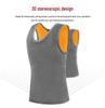 Men's Winter Fleece-Lined Vest & Base Layer Set