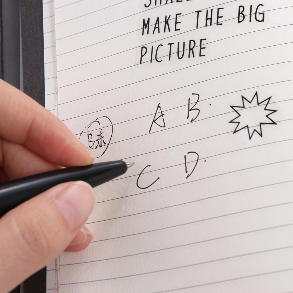Kill Time Toys Answer Pen ABCD Select Rotary Neutral Pen Creative Rotatable Gel Pen  Stationery