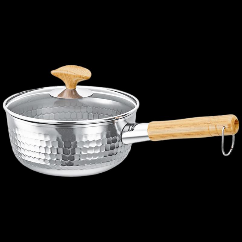 Kanda 20cm Stainless Steel Yukihira Pot with Lid