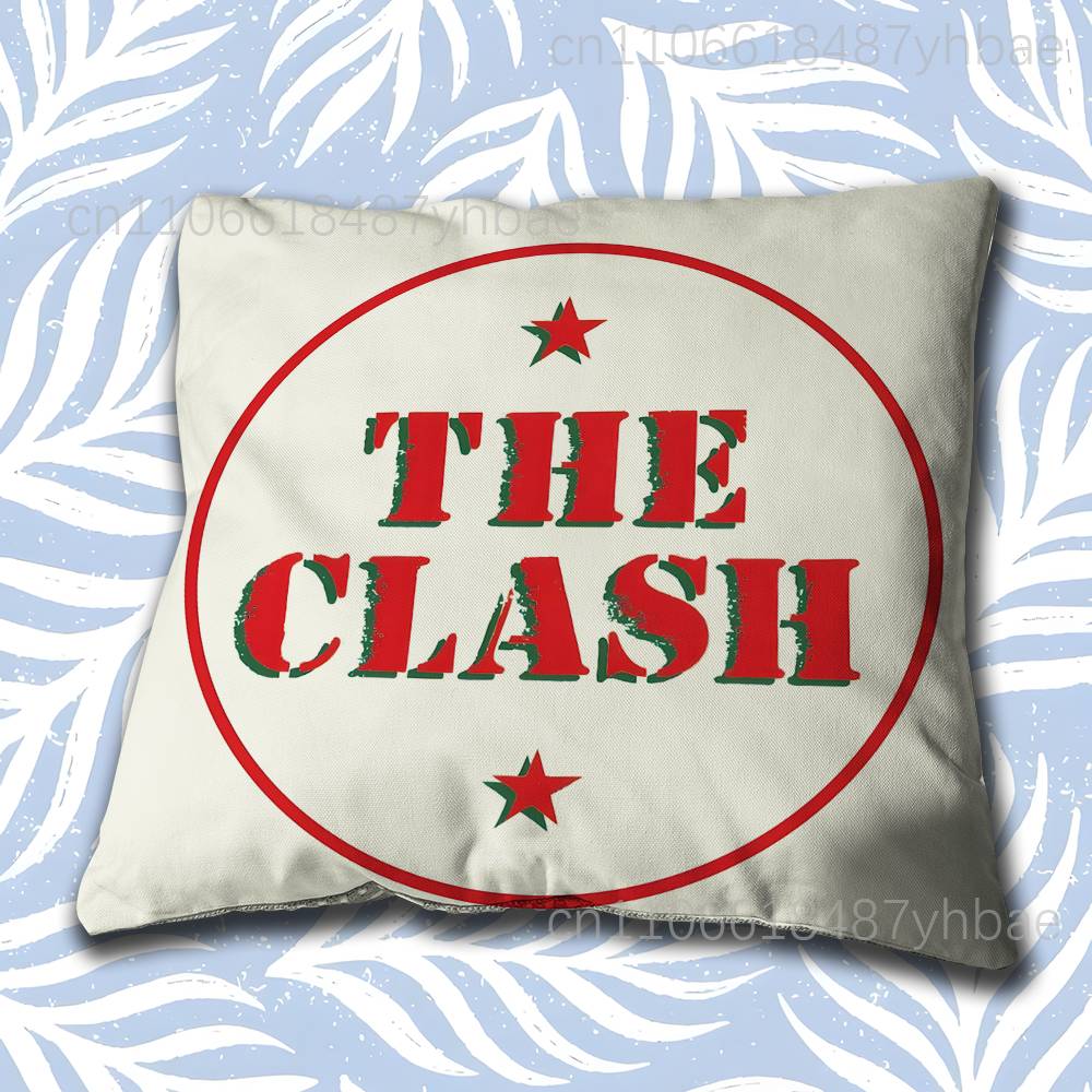 The C-Clash In London Calling Pillow Case Cover Square Sofa With For Pattern Comfortable Cushion Suitable Of Room