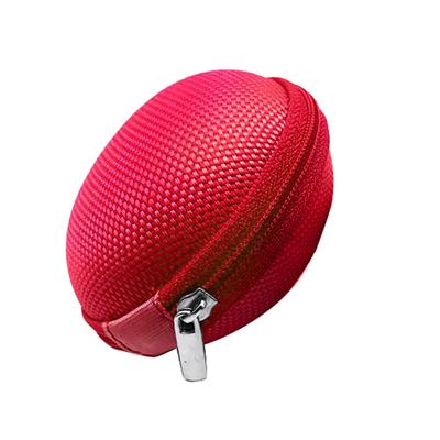 Mini Round Earphone Earbuds USB Cable Storage Bag Carrying Case Organizer Pouch