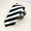 Trendige Gestreifte Krawatte 5 cm Breit Schmale Krawatte Retro Leopardenmuster Krawatte Tägliche Kleidung