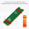 JEYI M.2 NVMe Copper Heat Sink with Thermal Pad and Rubber Straps for 2280 SSD Laptops Cooling Heatsink