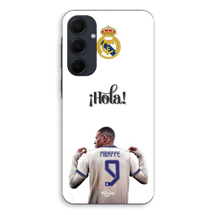 Coque Pour Samsung galaxy A55 Kylian Mbappe Real Madrid 9 Hola Maniacase