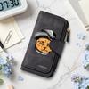Stylish Cat Pattern Long Wallet Forever Portable Card Holder Fashion Purse for Daily Use
