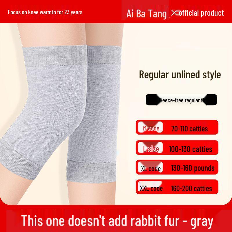 

Унисекс Нескользящие Шнурованные Наколенники из Кроличьего Меха для Тепла и Защиты Суставов XL [140-170 cm]