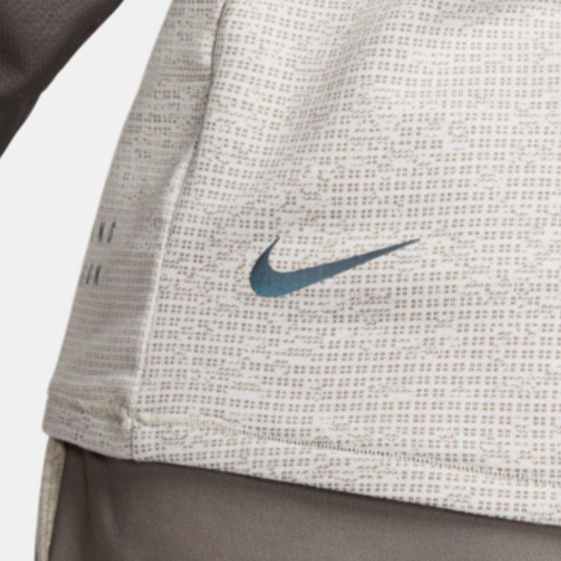 Nike THERMA FIT ADV T Shirts Men's Cave Stone Turtleneck Moderate Straight Fit DM4629-289
