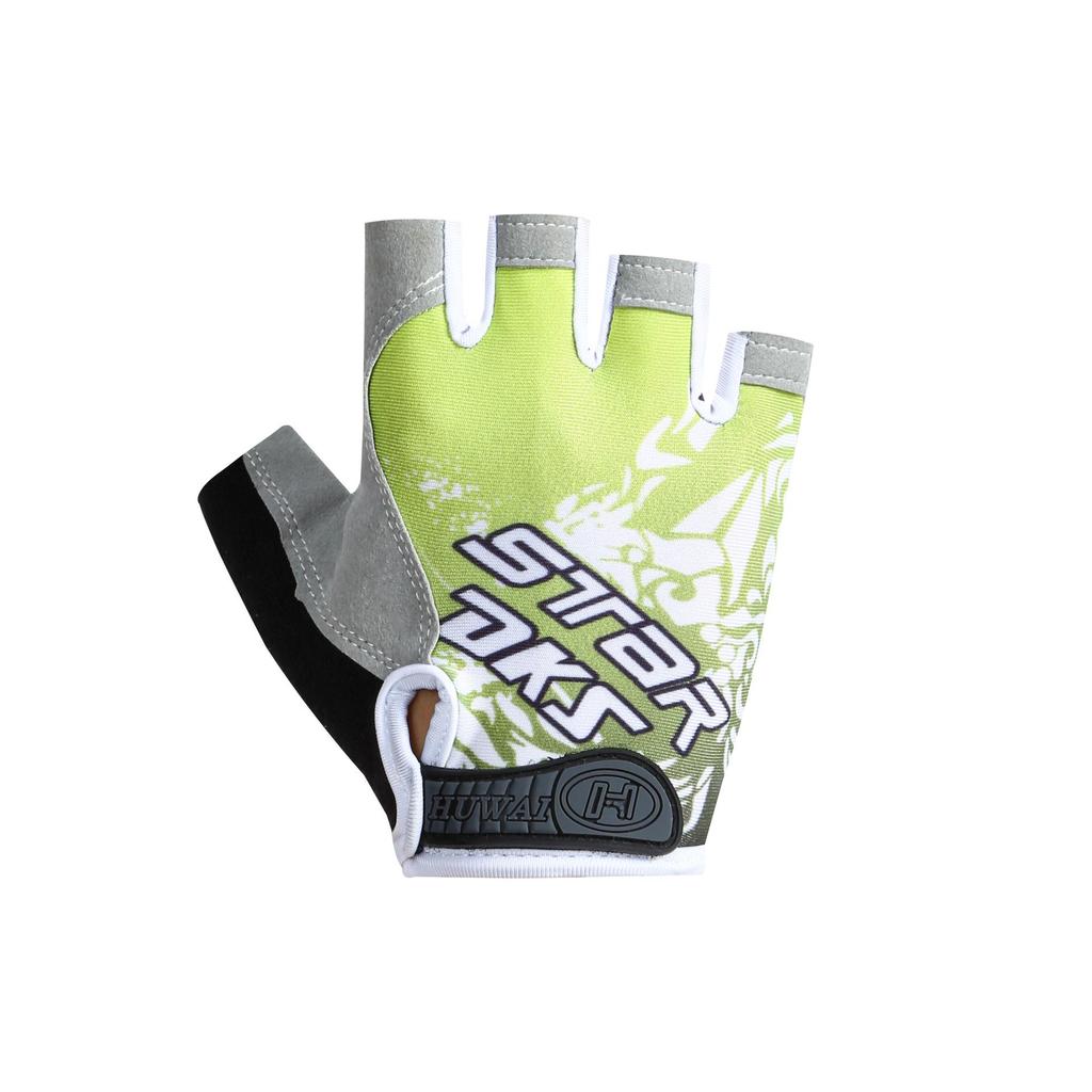 Unisex Half-Finger Non-Slip Breathable Cycling & Climbing Gloves with Shock Absorption