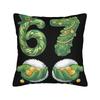 Pillow Cover Funny Meme 6-7 Shamrock Six Seven 6 7 St Patricks Day 67 Cute Funny Pillow Case For Sofa Car Home Decor Pillowcases