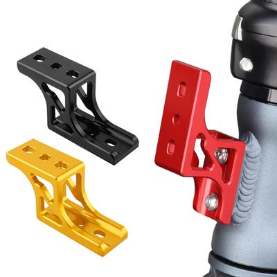 Bicycles Front Bag Carriers Block Extenders Aluminum Alloys Bike Pig Nose Light Raised Mount Bike Bag Holder Adapter