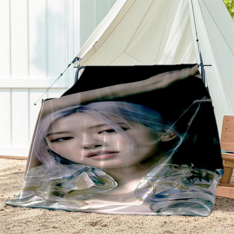1pc famous star blanket, all season lightweight home office outdoor nap multifunctional blanket