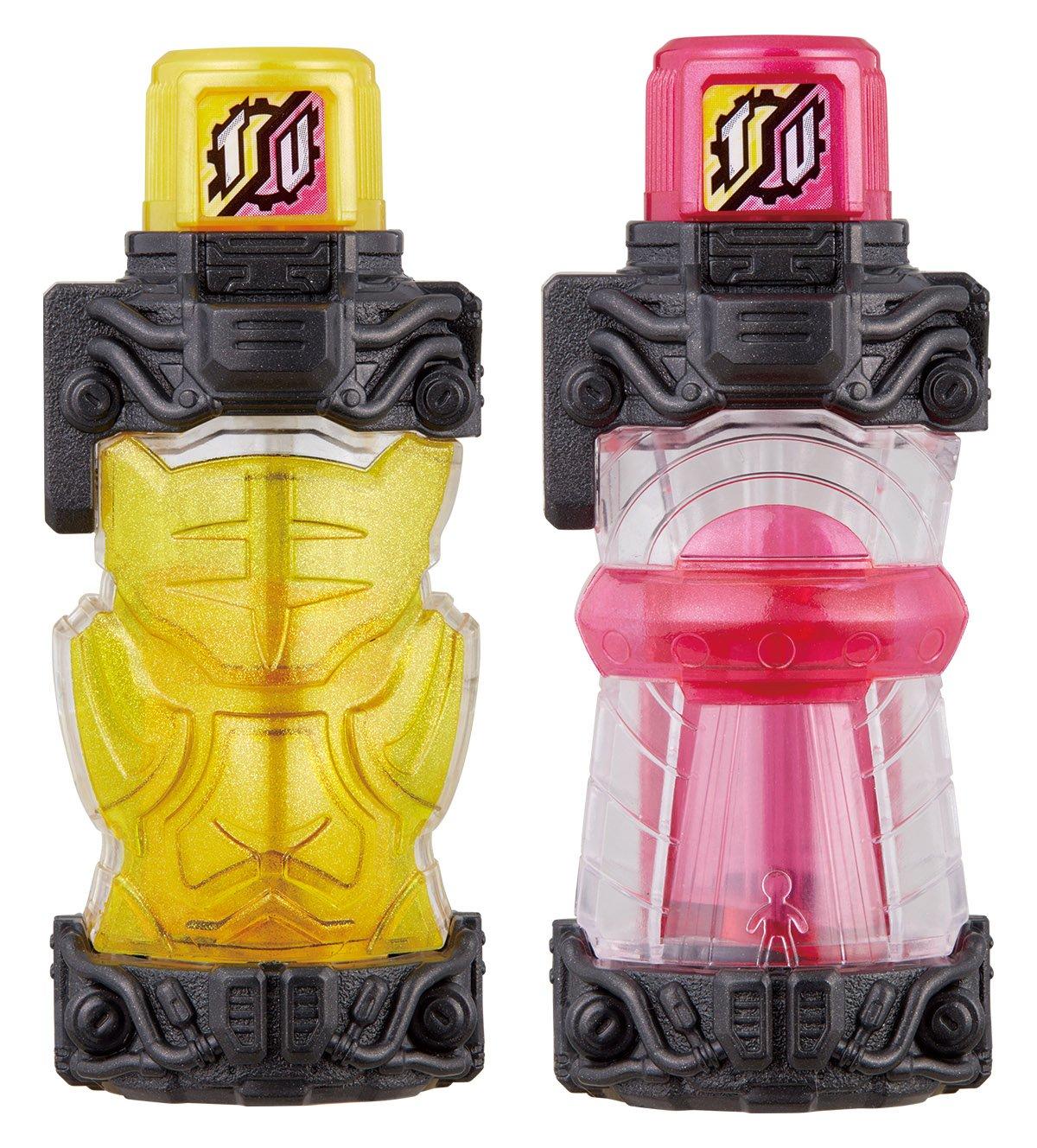 

Kamen Rider Build DX Tray Four Full Bottle Set жёлтый