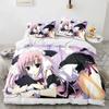 Anime Kotori Itsuka Cosplay Printed Bed Set Duvet Cover Pillowcase Bedding Set Bed Linen Sheet Quilt Cover Full Queen King Size