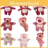 Cute Lotso Strawberry Bear Plush Pendant For Toy Story Fans