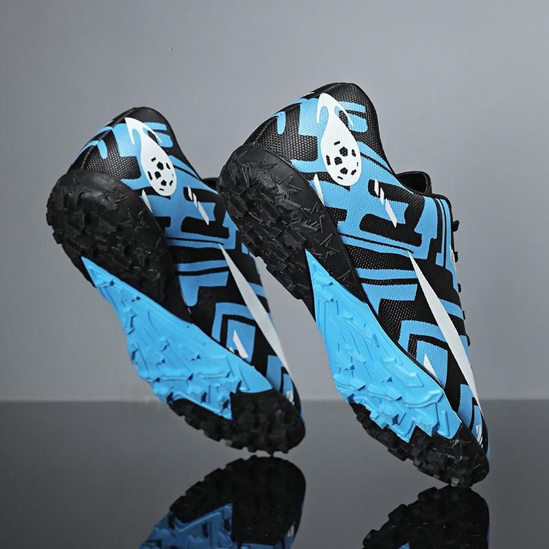 Douchuan anti-skid broken nails children's football shoes men's professional sports training shoes low-top youth sports shoes