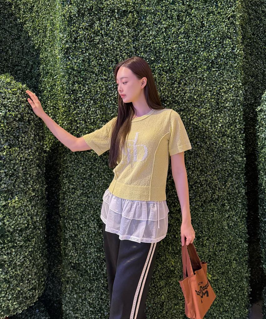 JUCYJUDY Metal Logo Knit Jzkt32Ha