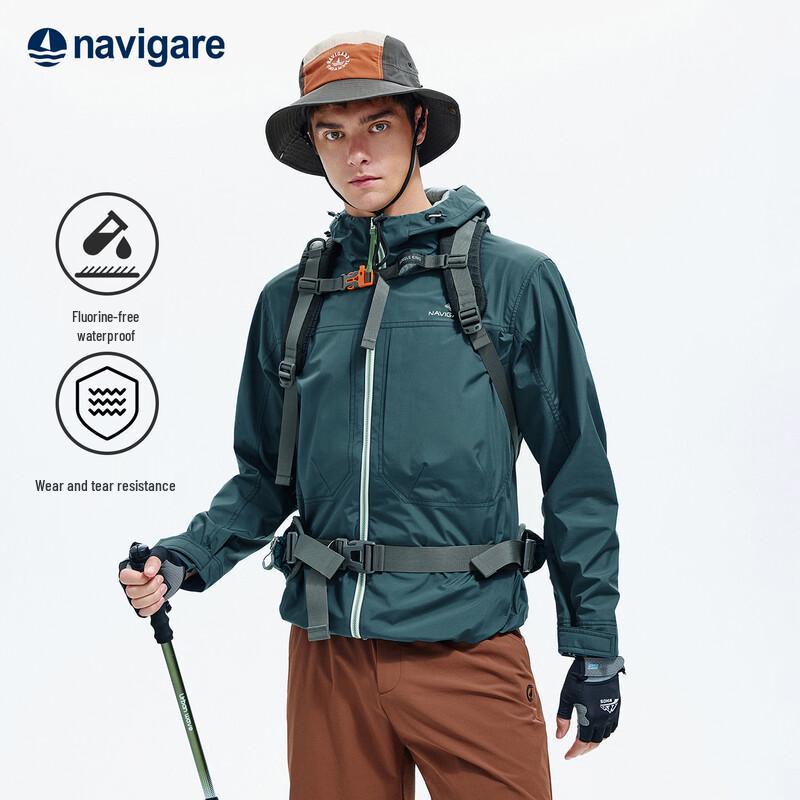 Navigare Men s Waterproof Hooded Outdoor Jacket 2XL