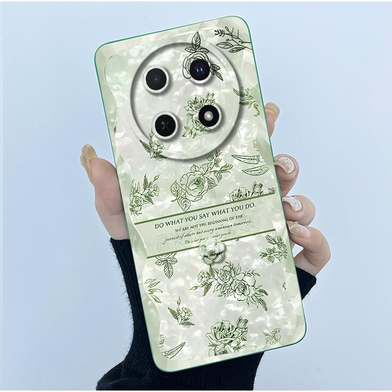 For Huawei Nova 12i Case 12 i Silicone Protective Cover Fashion Simplicity flower Funda for Huawei Nova 13i Nova12i Coque Capa