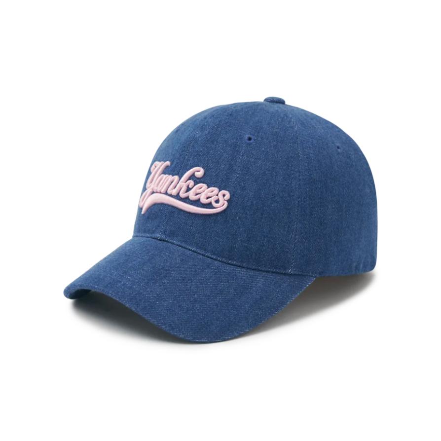 Хлопковые Бейсболки MLB Унисекс Синие Модные 3ACPVD14N-50INS F