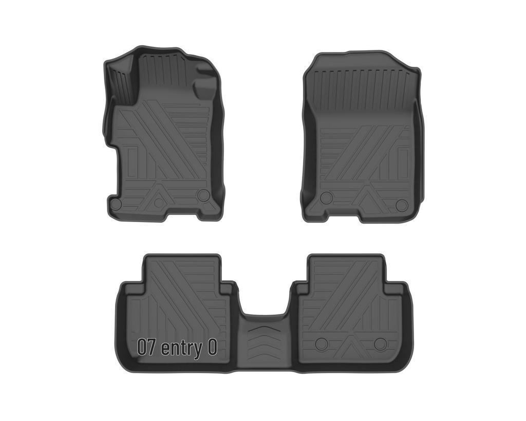 Honda CR-V/Breeze/INSPIRE/City/Odyssey 7-Seater Floor Mats