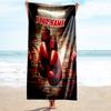 1PC Custom Name Gloves Gym Beach Towel Highly Absorbent And Sand-Resistant Towel for Swimming, Pool, Yoga, And Travel Lightweight