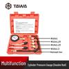 Dual-Meter Cylinder Pressure Gauge for Cars and Motorcycles - Multifunctional Diesel Vehicle Tester