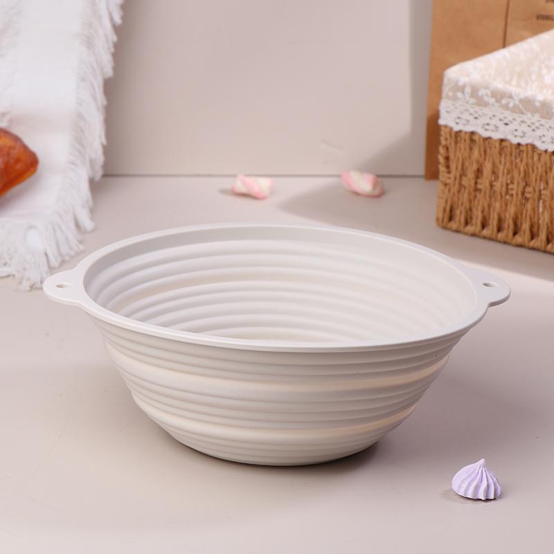 

1 шт. круглая корзина для расстойки хлеба, силиконовая коробка для расстойки теста, складной контейнер для брожения хлеба, лотки для расстойки теста серый