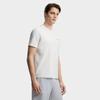 Fila White Fashion Classic Simple Casual Versatile Comfortable Breathable Short Sleeve T-Shirt Men Tops Cloud-White F11M623114FWT