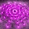 Halloween LED Lichterkette Spinnennetz Geist Festival Atmosphäre Licht für Spukhaus Party Dekoration Bunte Beleuchtung