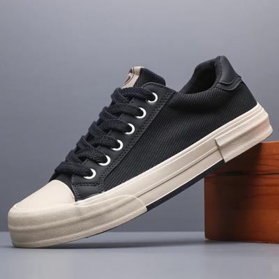 Scarpe Piatte Casual alla Moda Nuove Comode Scarpe da Ginnastica in Tela Scarpe da Uomo Sportive Antiscivolo per Esterno Tennis Scarpe da Ginnastica da Uomo Scarpe Vulcanizzate SS25838